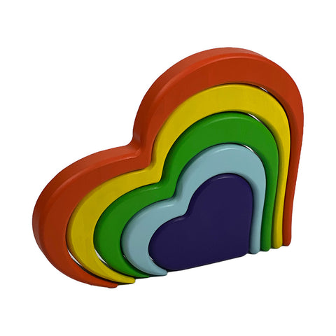 Rainbow Heart - Personalized Adornments & Gifts